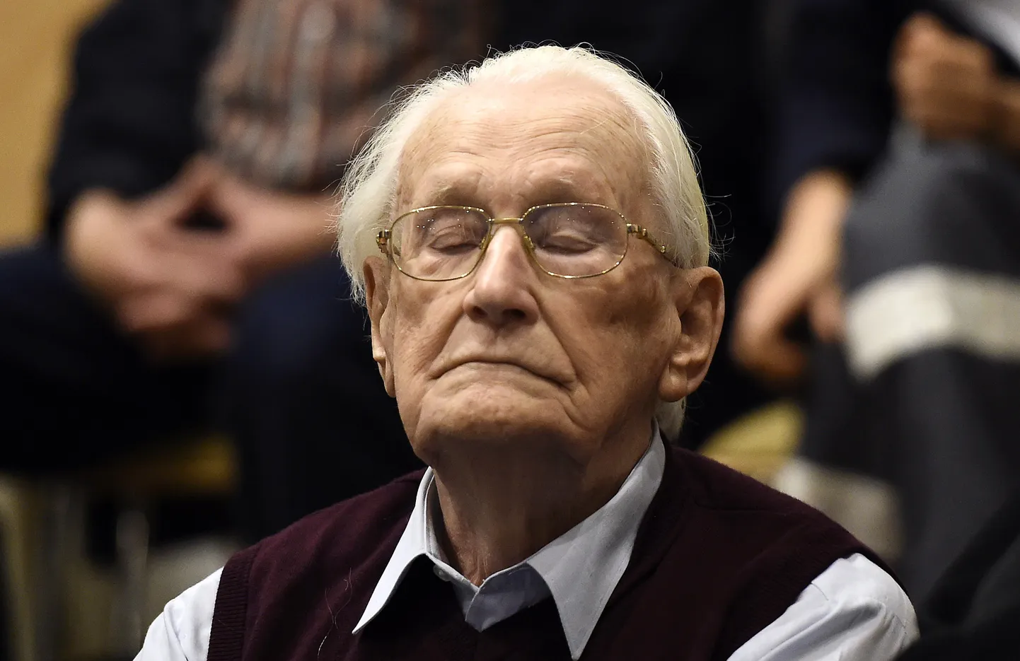 Oskar Gröning kohtus.