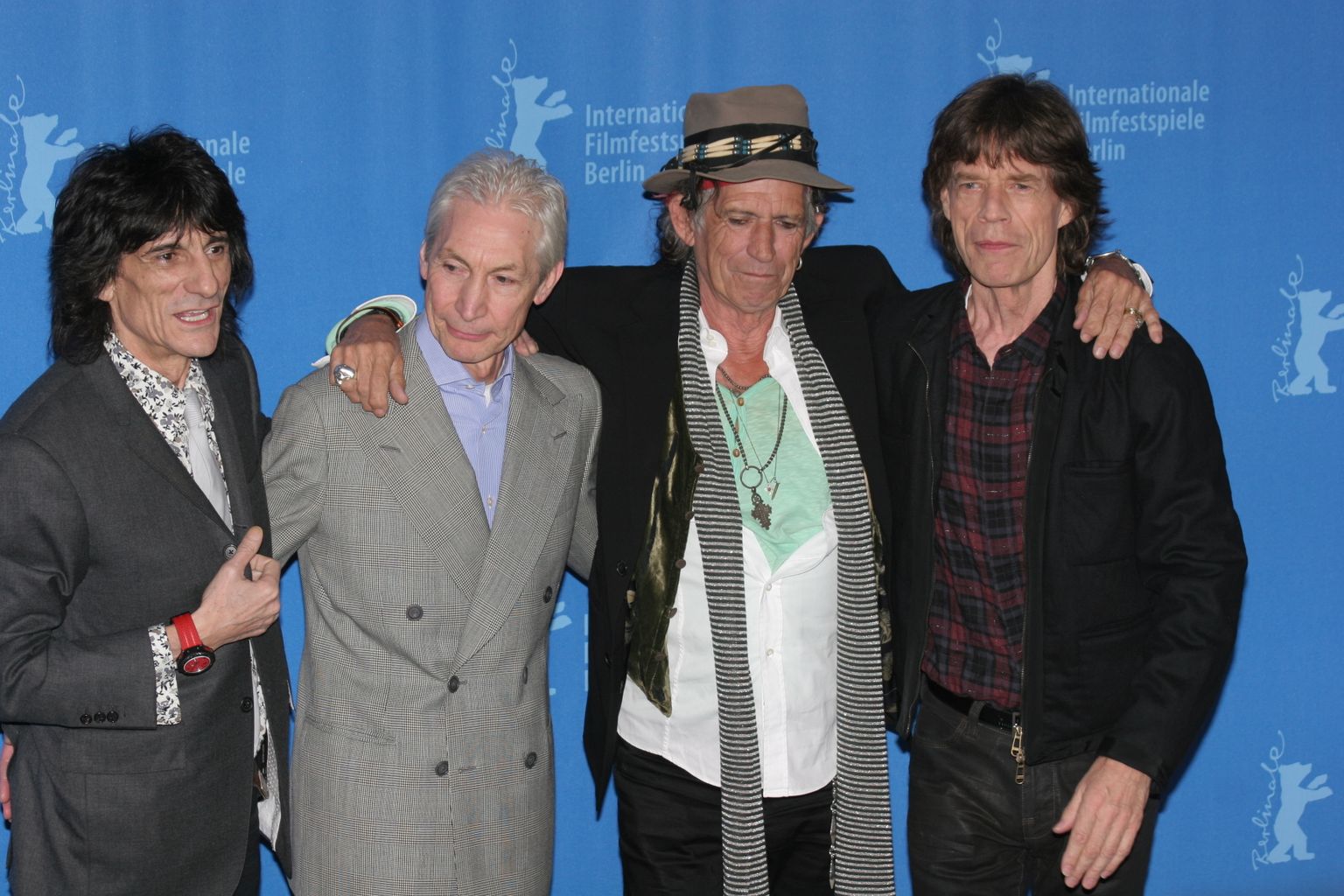 Grupa "Rolling Stones".