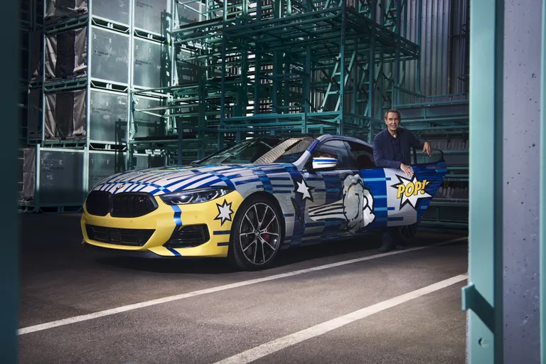Jeff Koonsi BMW art car.