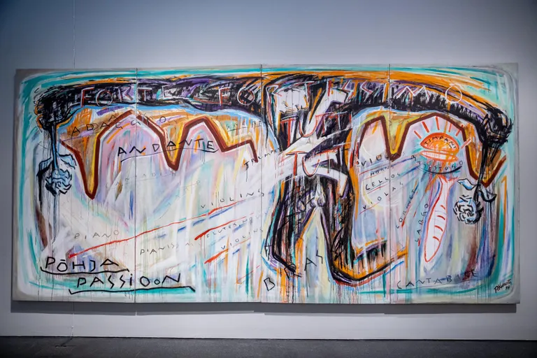 Nagu virmalised: Raoul Kurvitza külm ekspressionism. «Põhja passioon» (1989) Kumu näitusel «Nende meeltes on lõputu universum – Itaalia transavangard ja Eesti külm ekspressionism».