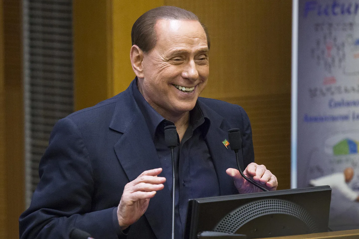 Silvio Berlusconi.