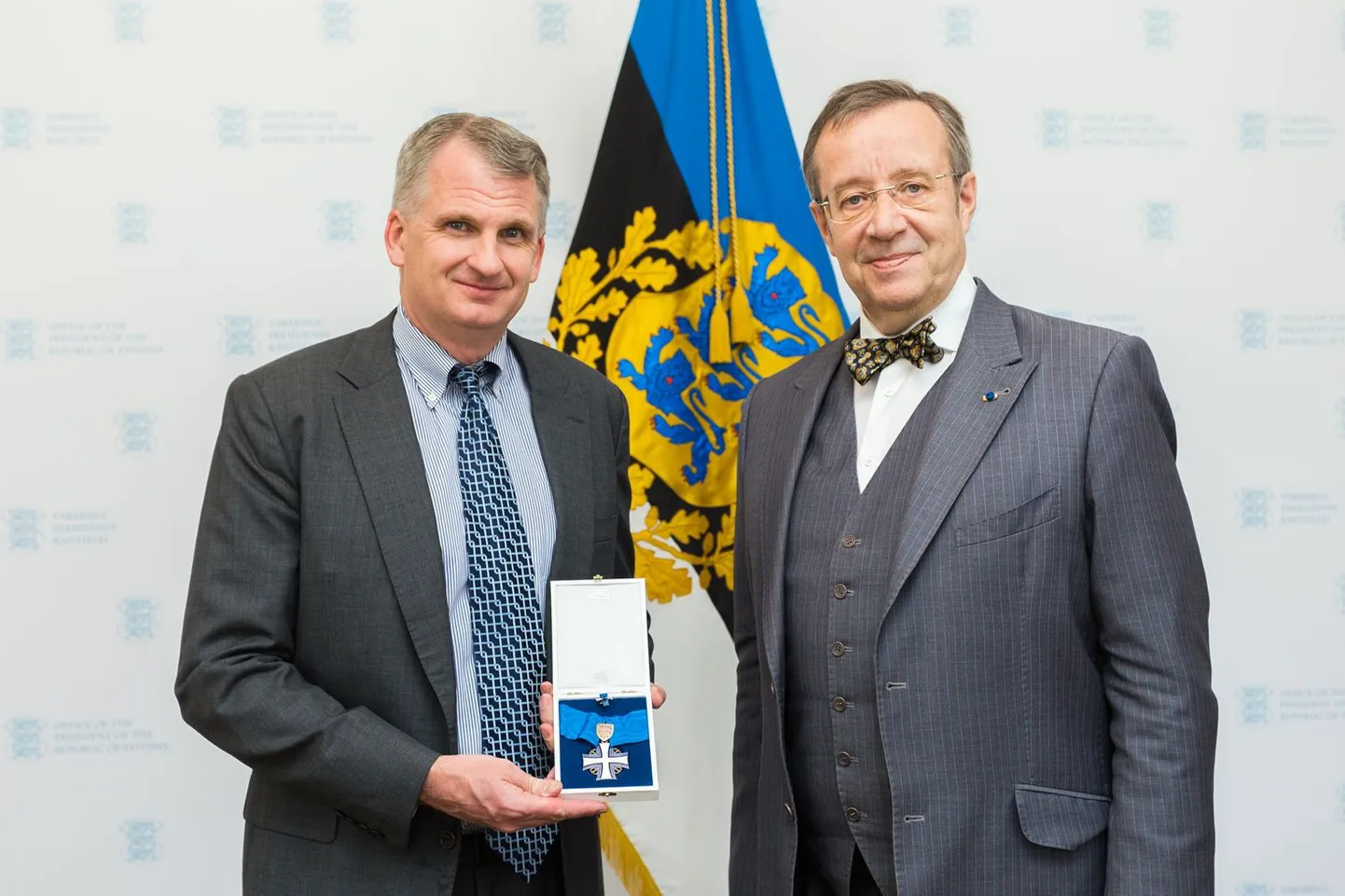 Professor Timothy Snyder ja president Toomas Hendrik Ilves.