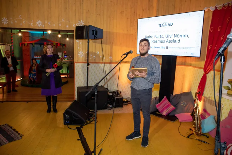 Rasmus Aaslaid teenis Tori valla aasta tegija nimetuse.