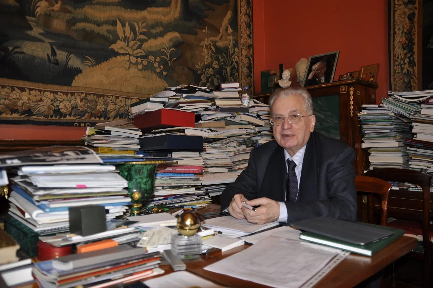 Peterburi Ermitaaži muuseumi direktor Mihhail Piotrovski.