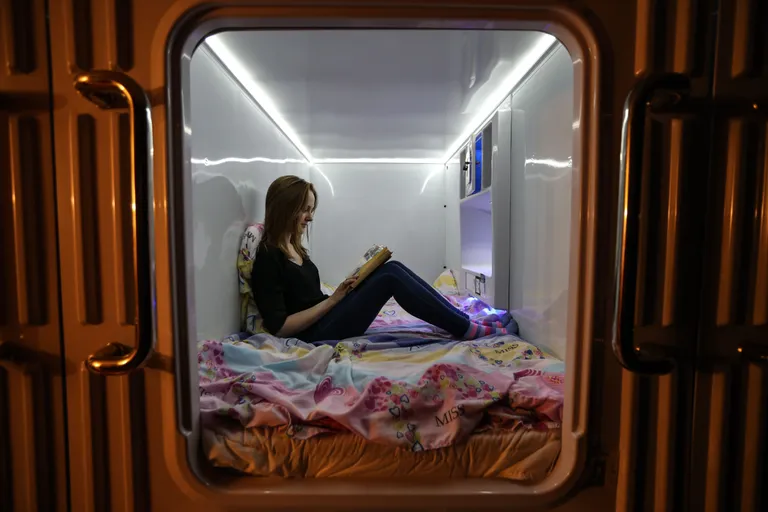Kapselhotell / Scanpix