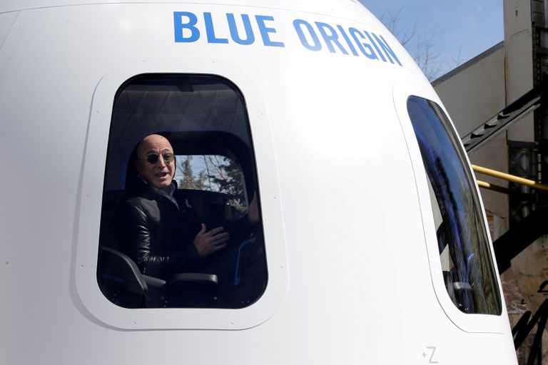 Blue Origin peaks asutaja Jeff Bezose lennutama kosmosesse 20. juulil.