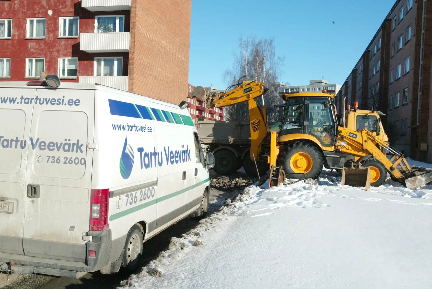 Üha käredamaks muutuv külm ähvardab veetorud kinni jäätada. Arhiivifoto.
