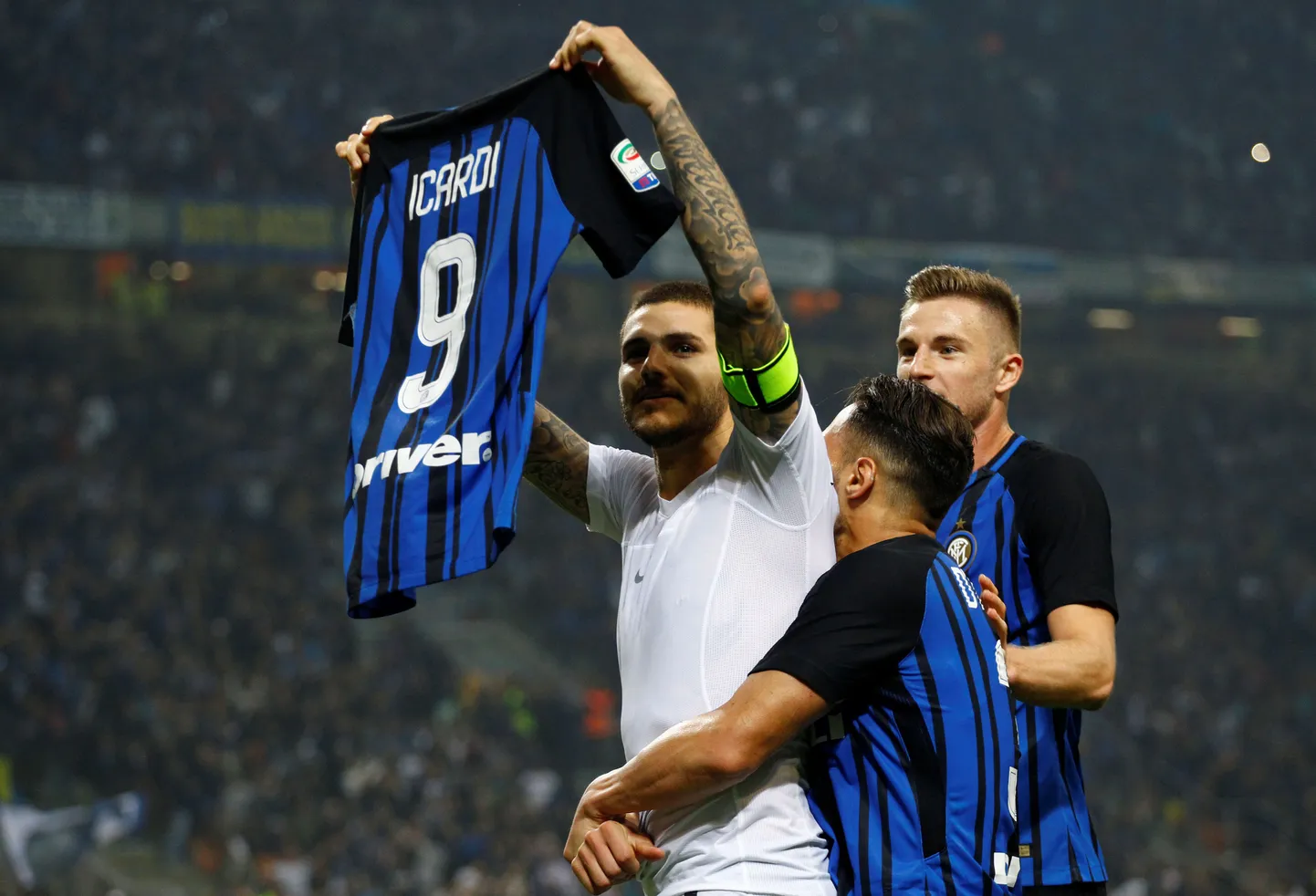 Mauro Icardi tõusis Interi kangelaseks.