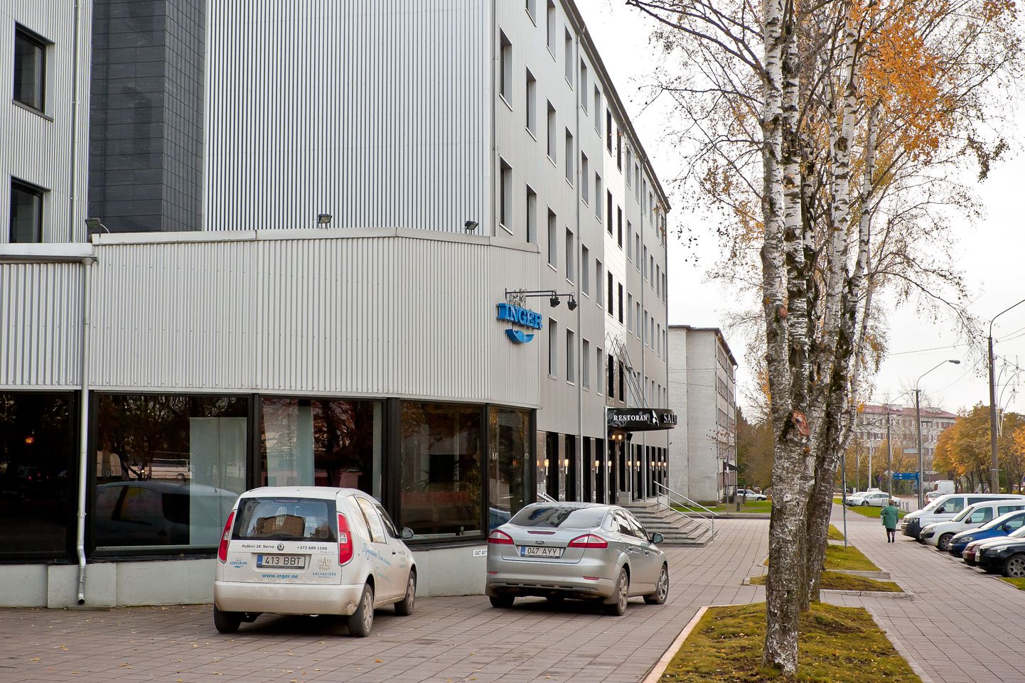 Narvas Puškini tänaval asuv hotell Inger.
