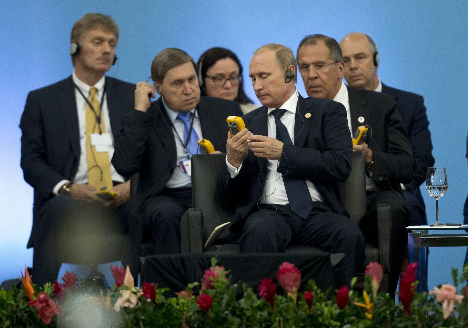 Venemaa president Vladimir Putin eile BRICSi tippkohtumisel Brasiilias.