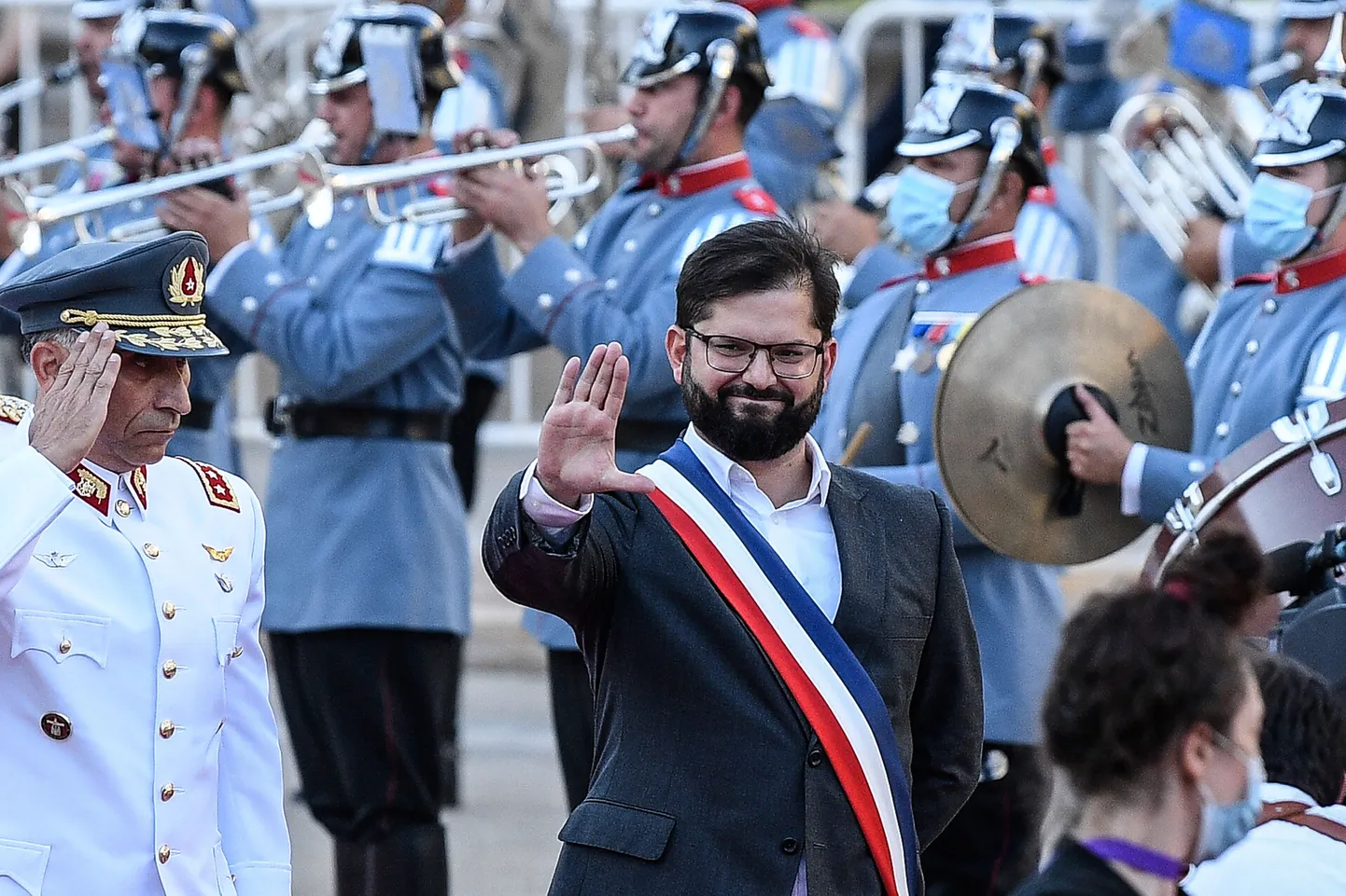 Tšiili uus president Gabriel Boric.