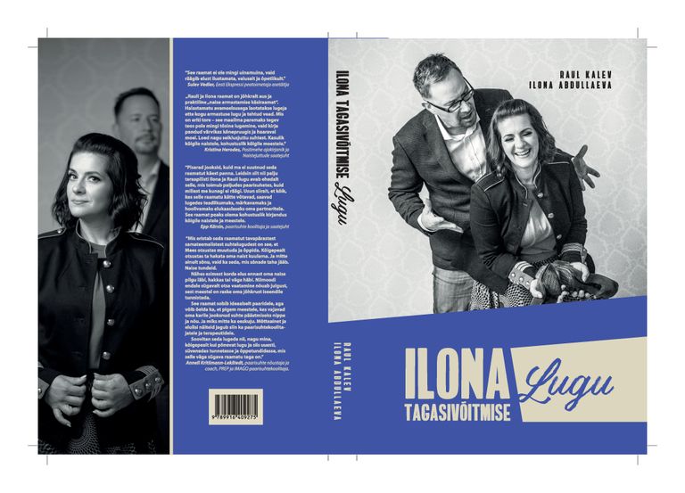Ilona tagasivõitmise lugu. Kaanekujundus