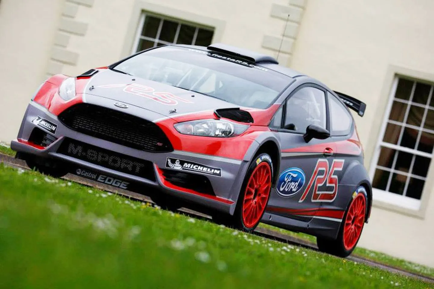 Ford Fiesta R5 ralliauto, millega Mehhikos kihutab Ott Tänak