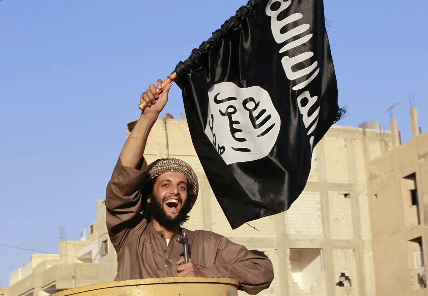 Islamist ISISe lipuga.