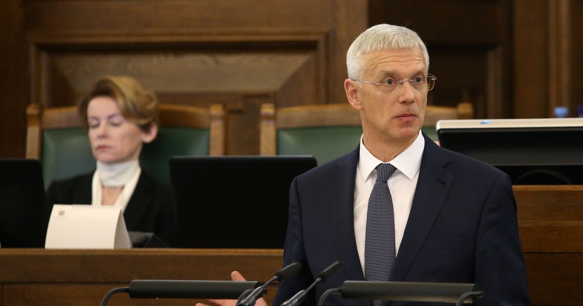 Премьер министр латвии сейчас