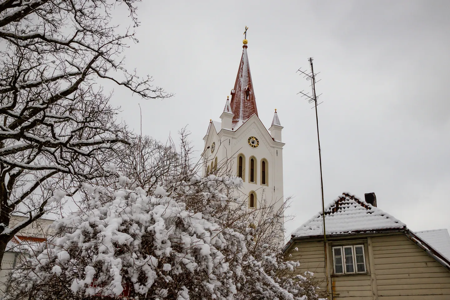 Ziema Cēsīs.