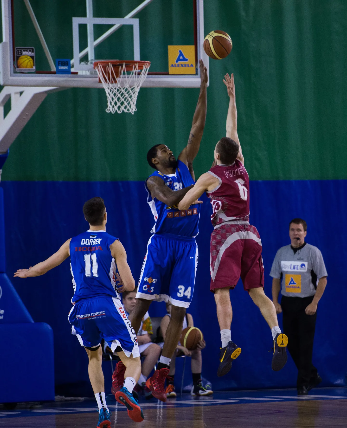 Keith Benson Kalev/Cramo särgis.