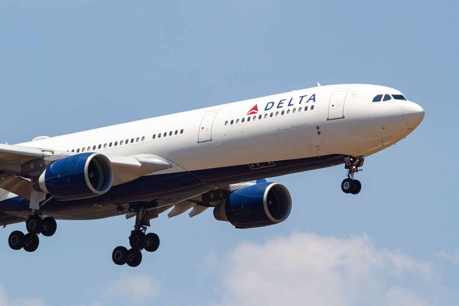 Delta Air Linesi lennuk. Foto on illustratiivne.