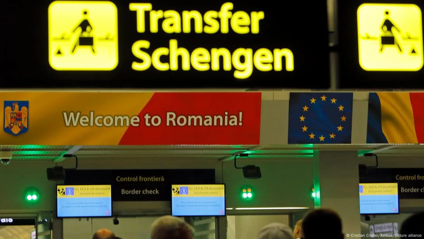 Контроль на границе Румынии
