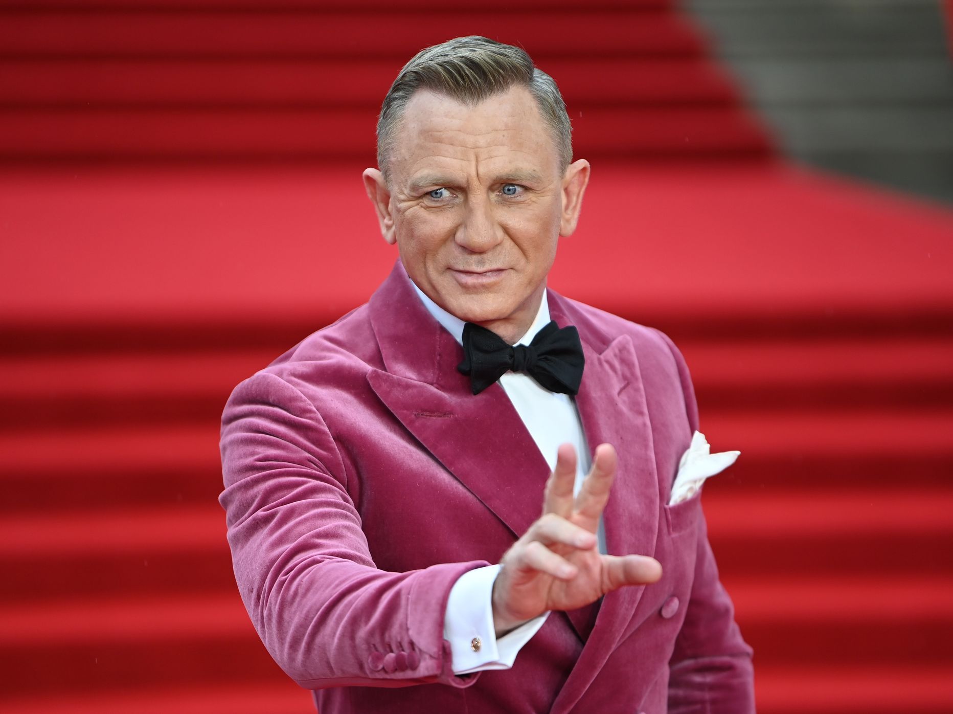 Viimast korda James Bondi kehastanud Daniel Craig «007: Surm peab ootama» esilinastusel Londonis