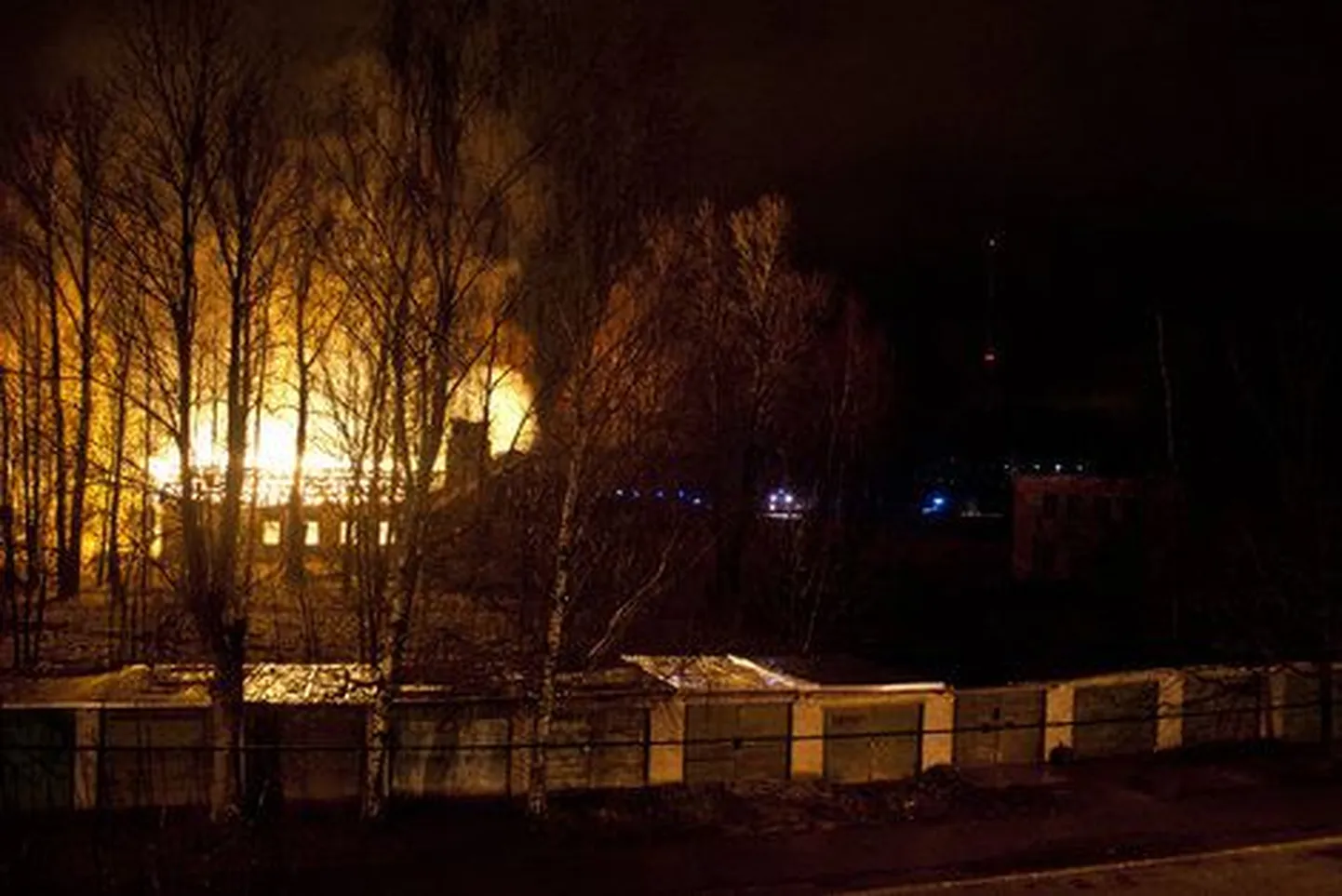 Пожар в Тарту