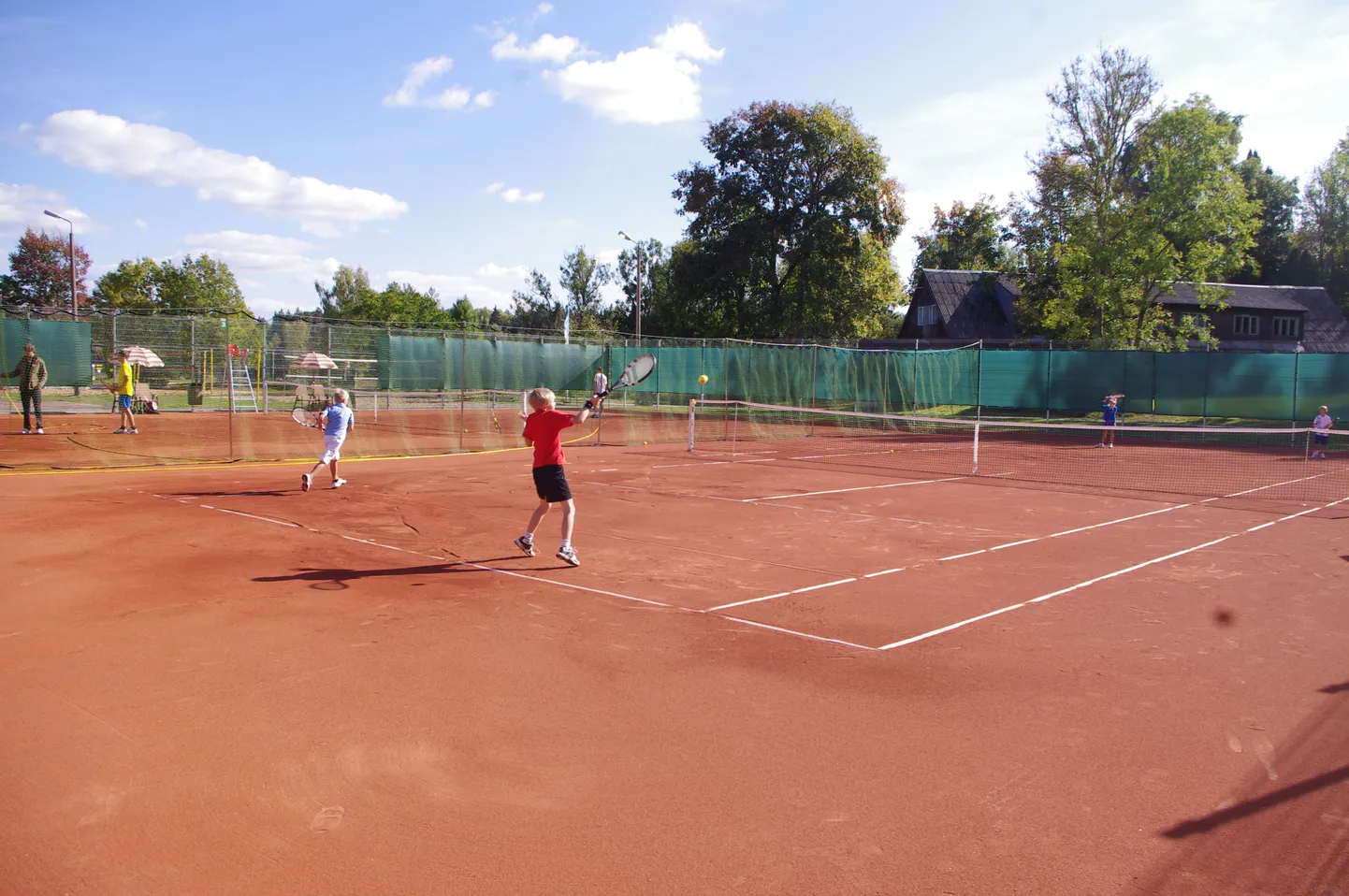 Kääriku tenniseväljakute avamine