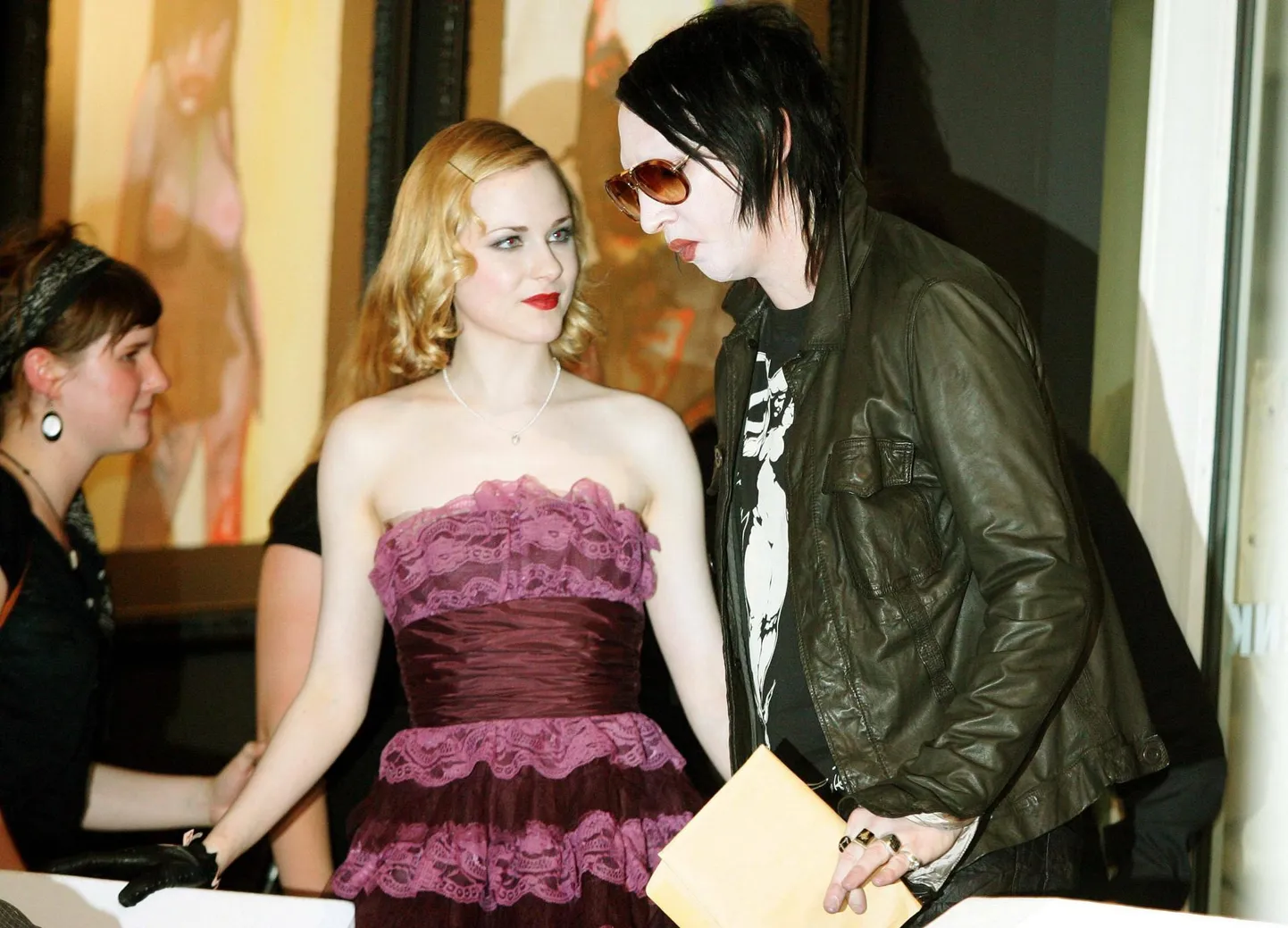 Marilyn Manson ja Evan Rachel Wood 2007. aastal.