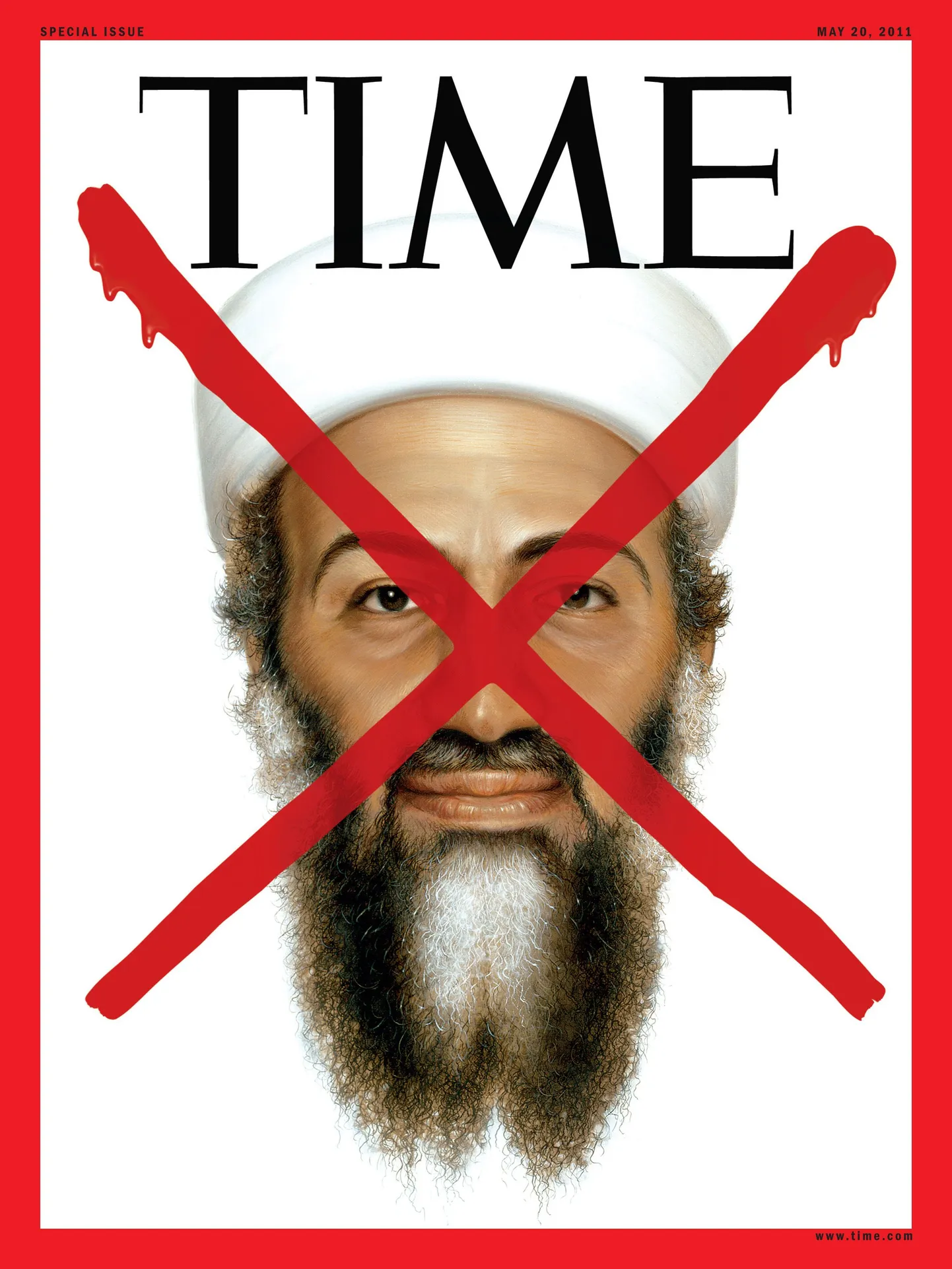 Time kriipsutas Osama bin Ladeni maha