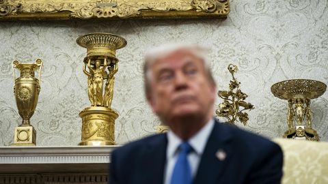 Trump poleerib oma sammudega kullakange särama