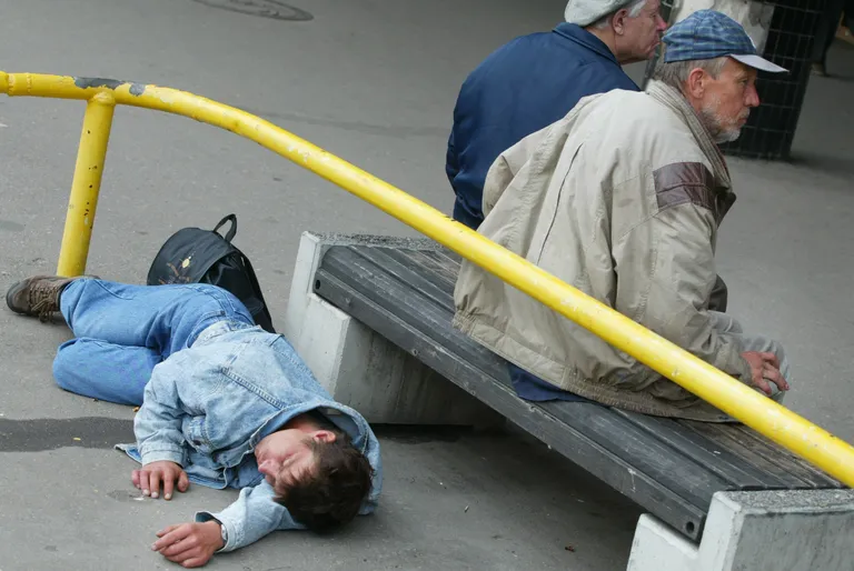 Балтийский вокзал в Таллинне, 2004 год