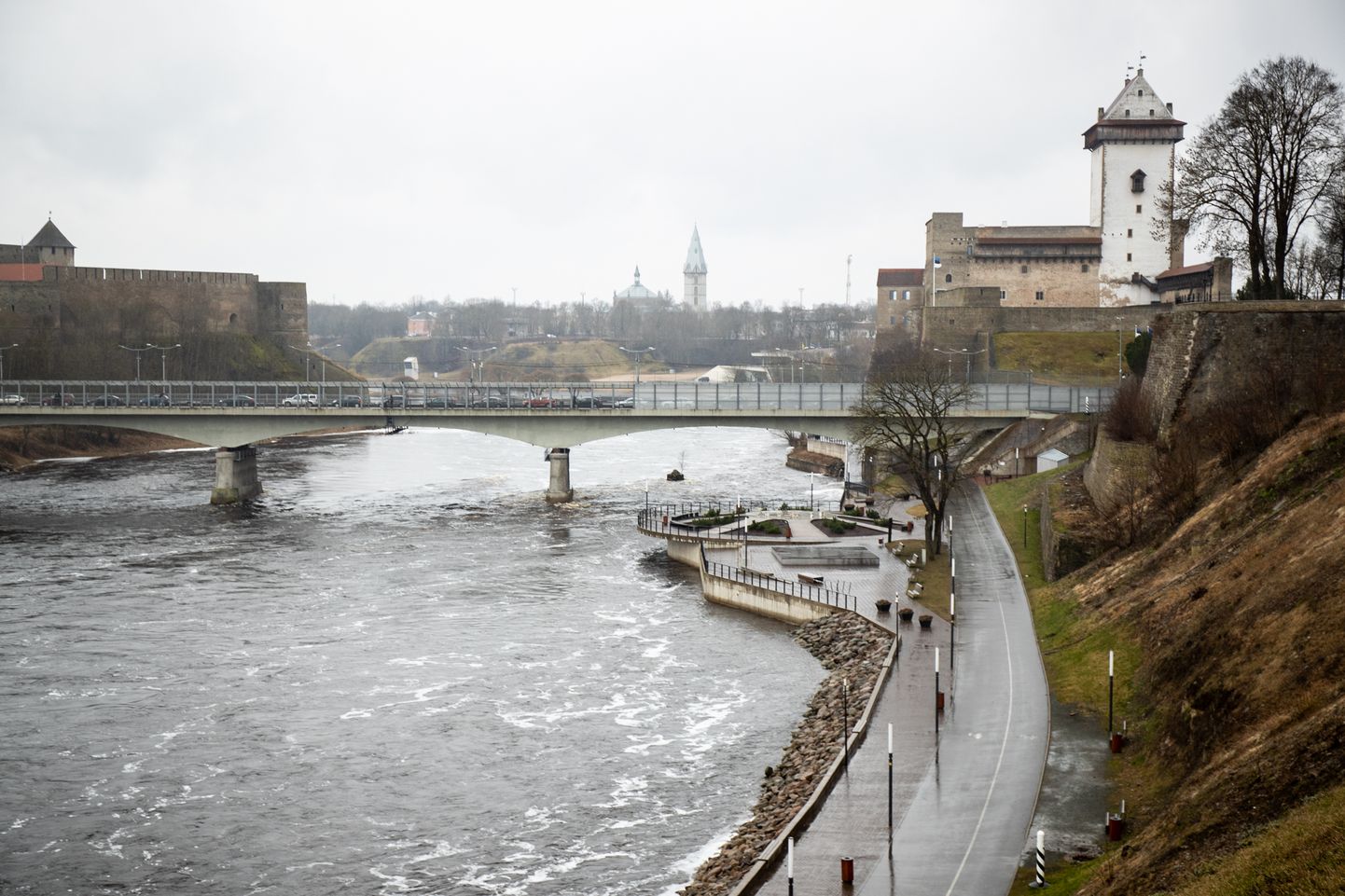 Narva promenaad.