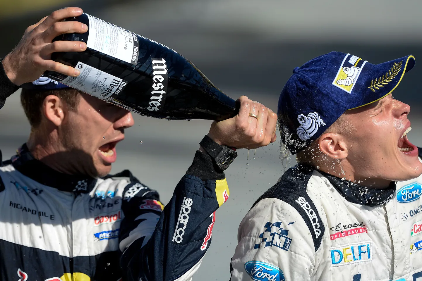 Sebastien Ogier ja Ott Tänak on tänavu M-Spordis meeskonnakaaslased, ent tuleval hooajal sõidavad mehed juba erinevates tiimides.