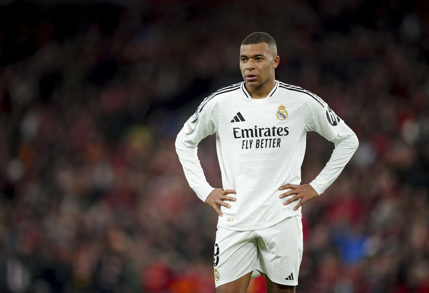 Kylian Mbappele valmistas Liverpoolis peetud mäng selge pettumuse.