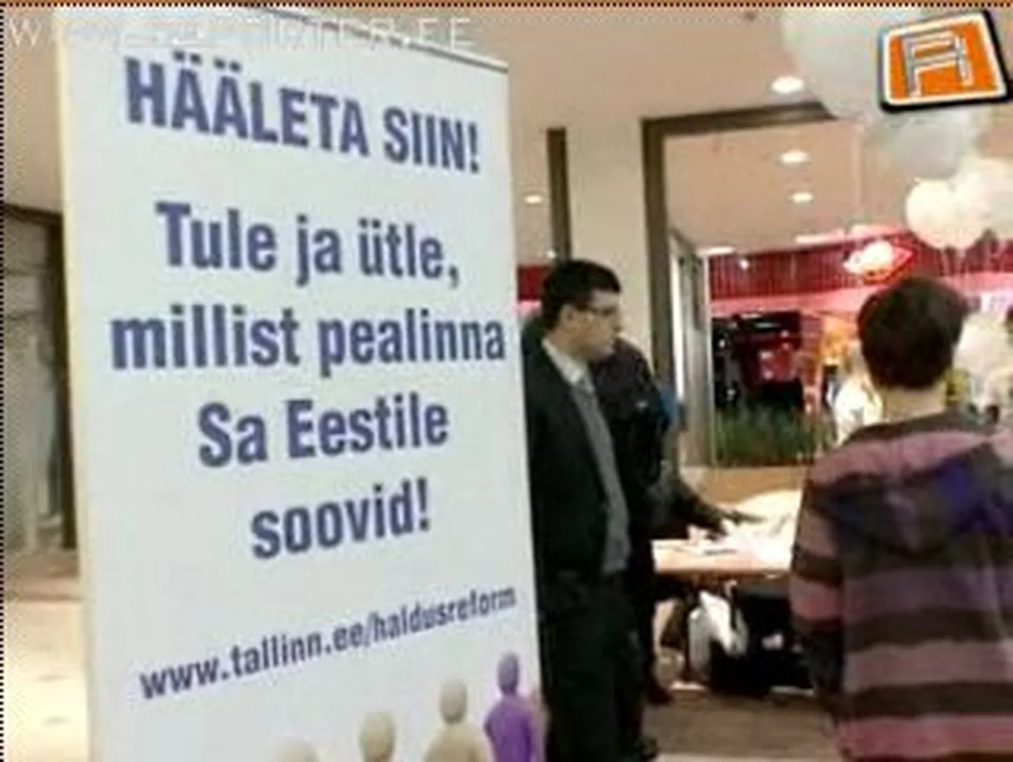 Suur allkirjakogumine pealinnas: Suur-Tallinna poolt ja vastu.