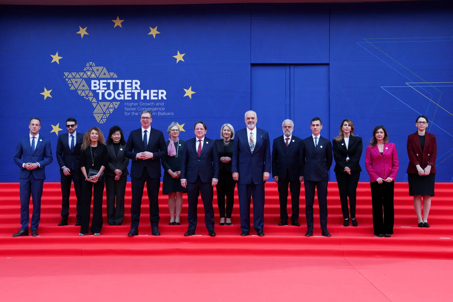 Euroopa Liidu ja Lääne-Balkani tippkohtumisest osavõtjad 29. veebruaril Tiranas. Foto on illustratiivne.