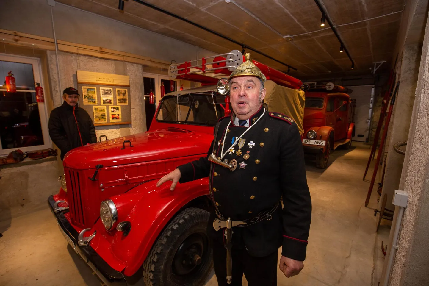 Tuve Kärner Järva-Jaani vanatehnika muuseumide keskuses.