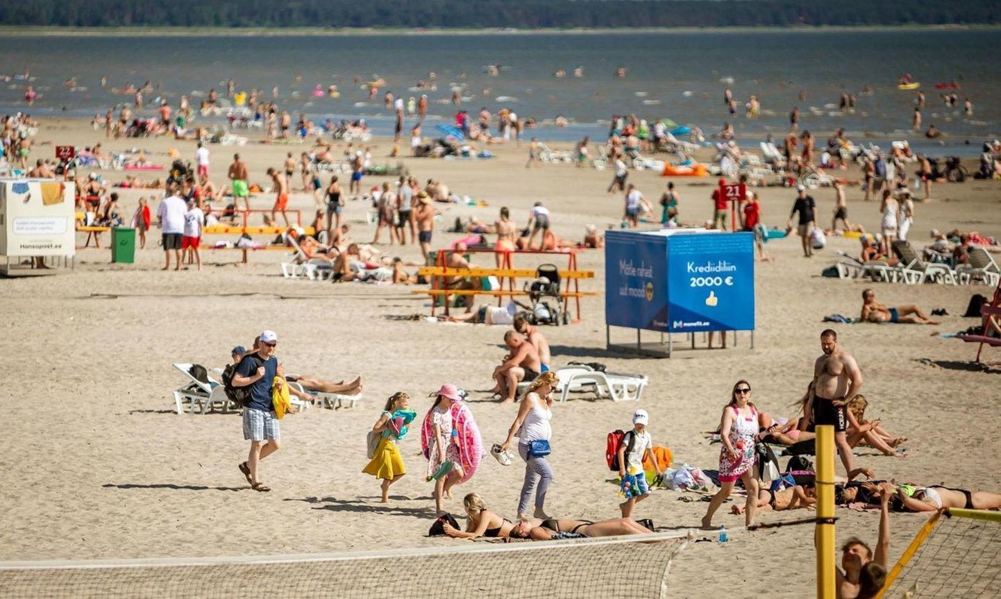 Ligemale viiendik küsitluses osalenud soomlastest mainis Pärnuga seoses randa ja merd.