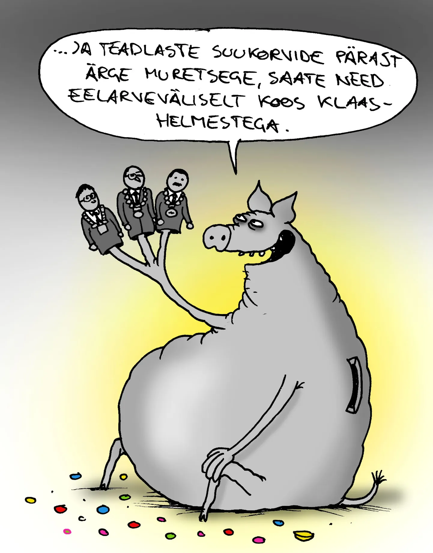 Kolme rektori suur segadus