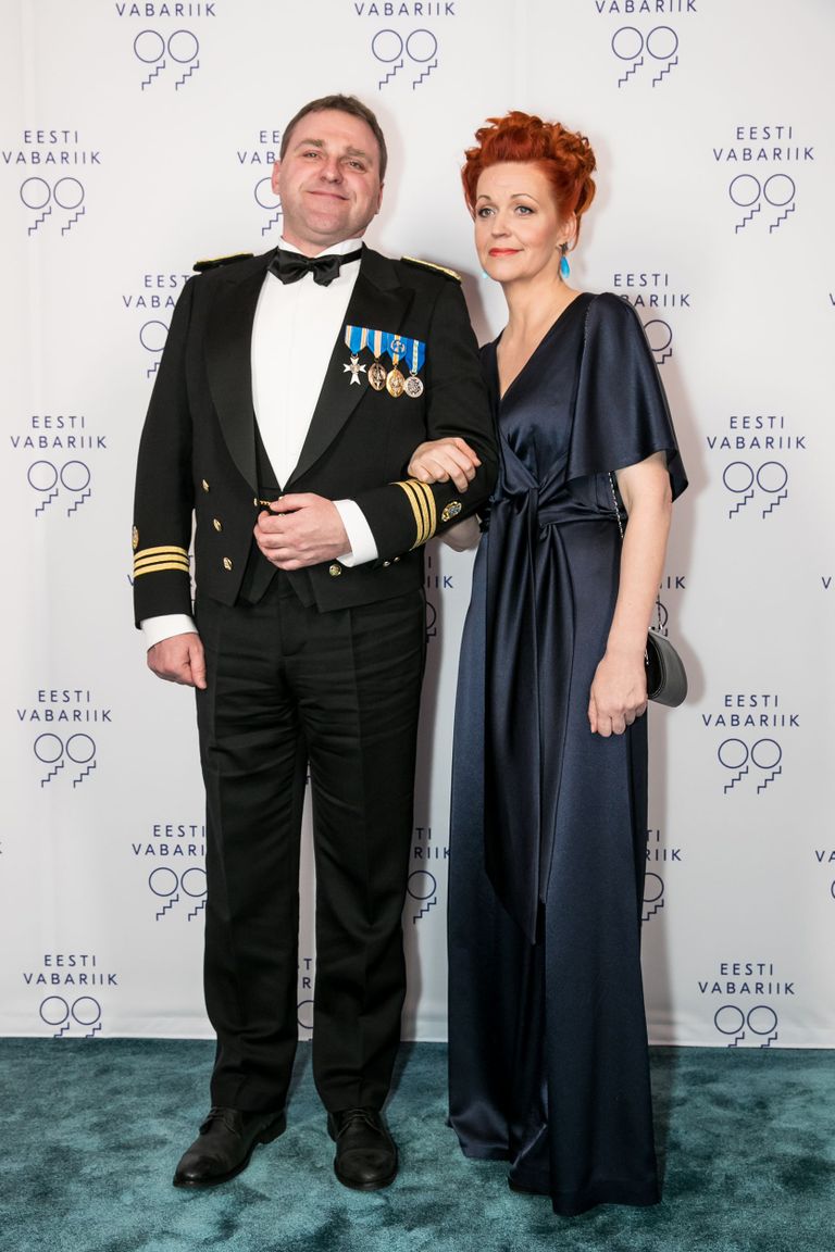 Riigikogu liige Madis Milling ja Janika Olup.
