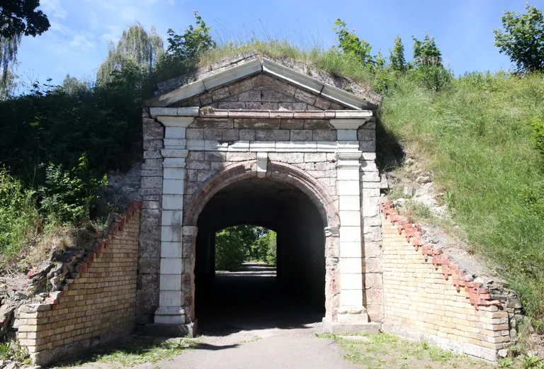 Zviedru Vidzemes laikā 17. gadsimtā būvētais Daugavgrīvas cietoksnis.