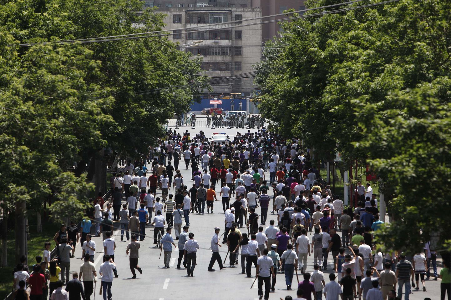 Juulikuised rahutused Xinjiangis.