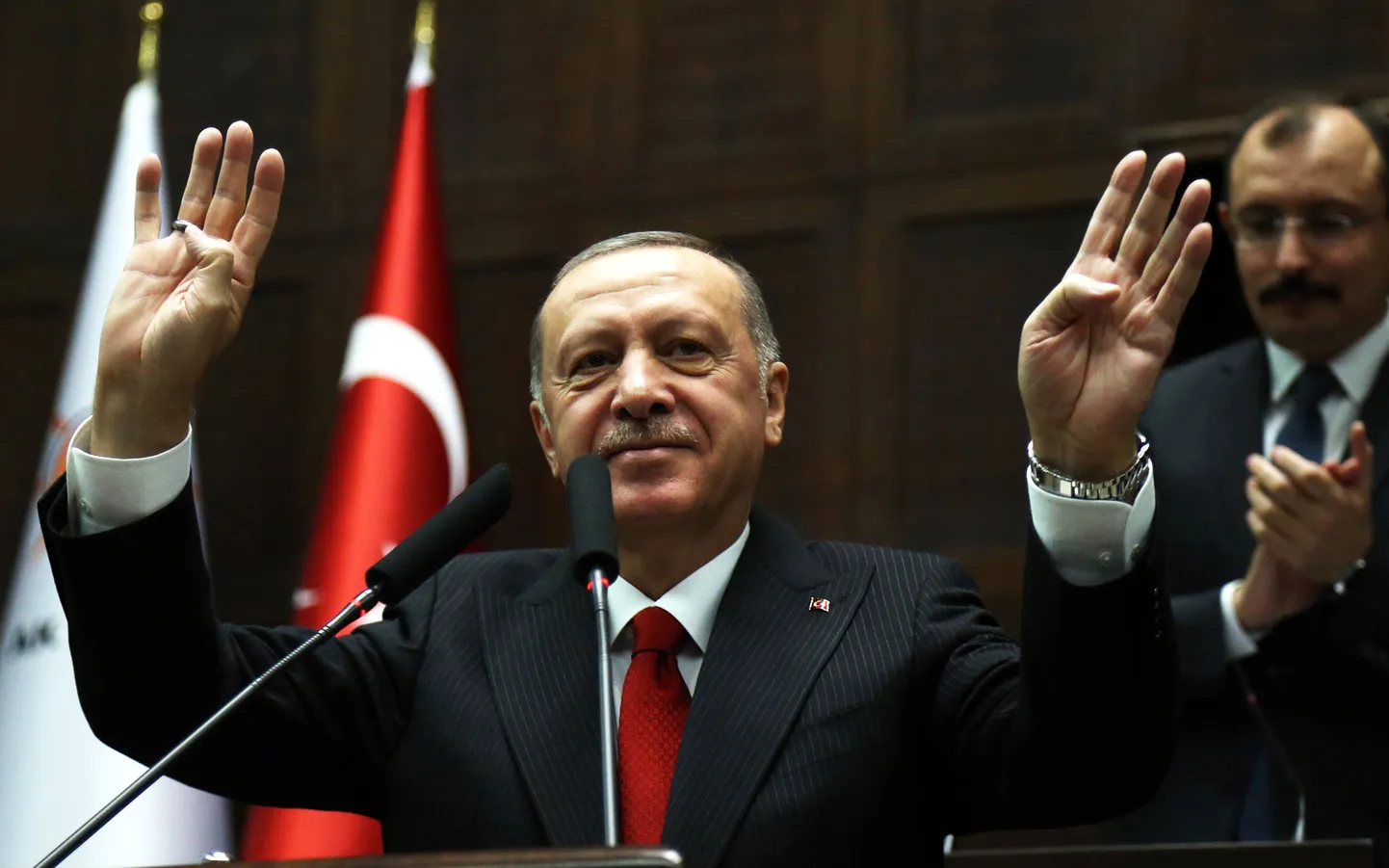 Turcijas prezidents Redžeps Tajips Erdogans 
