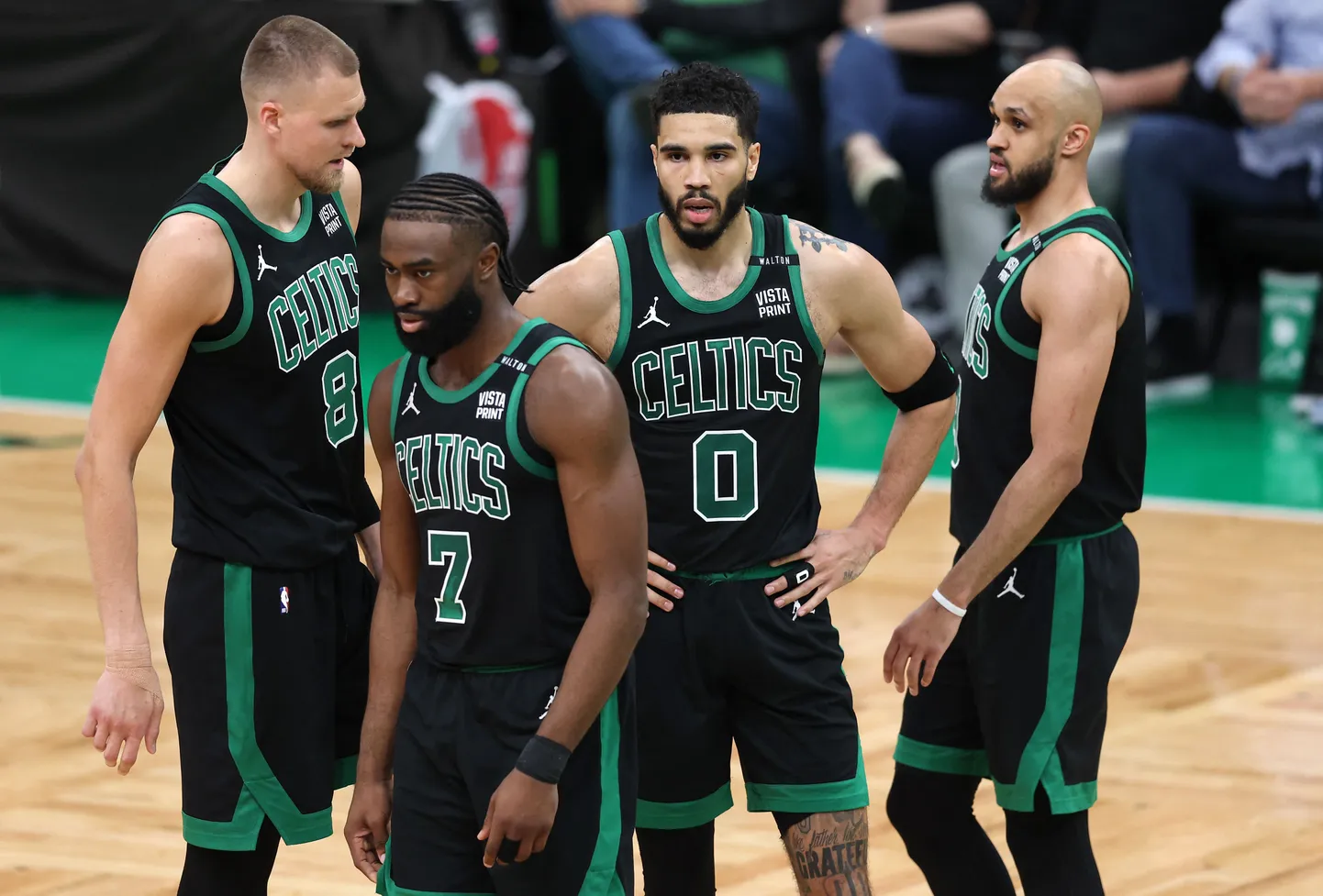 Bostonas "Celtics" spēlētāji.