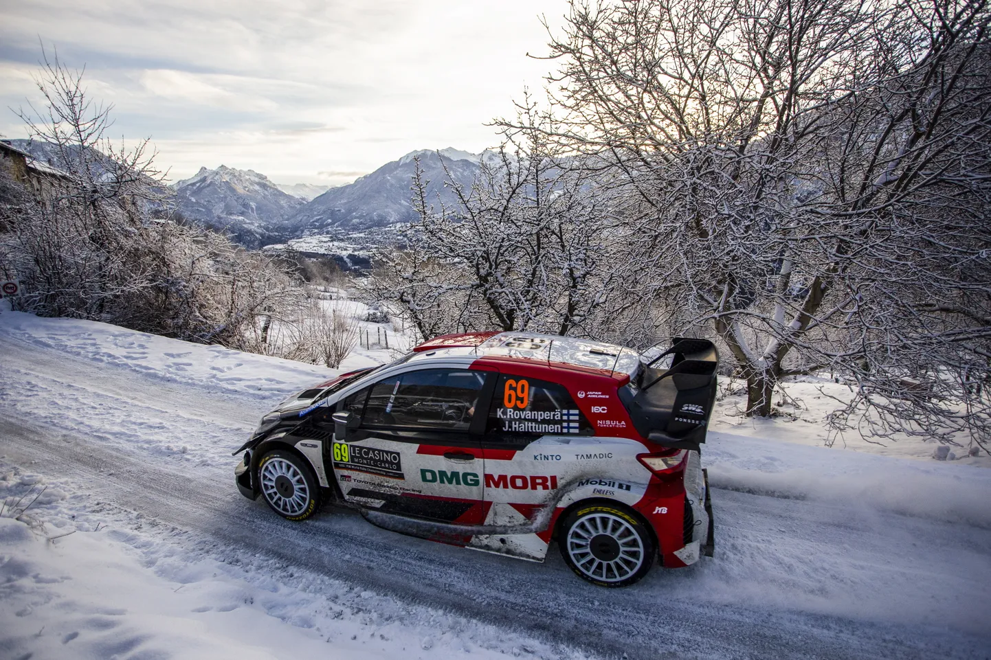 Toyota meeskonna praegune rallimasin: Yaris WRC.