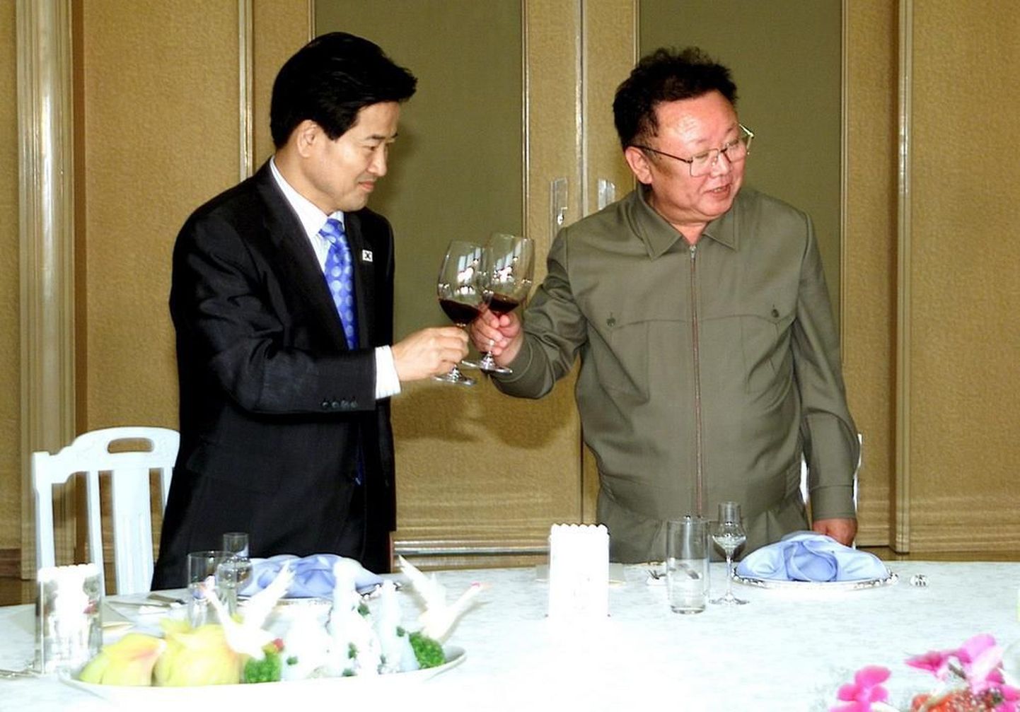 Lõuna-Korea ühinemisministri ja Põhja-Korea liidri reedene kohtumine