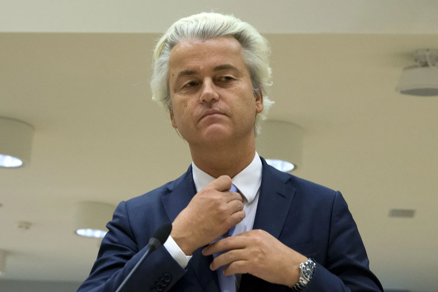 Geert Wilders eile kohtus.