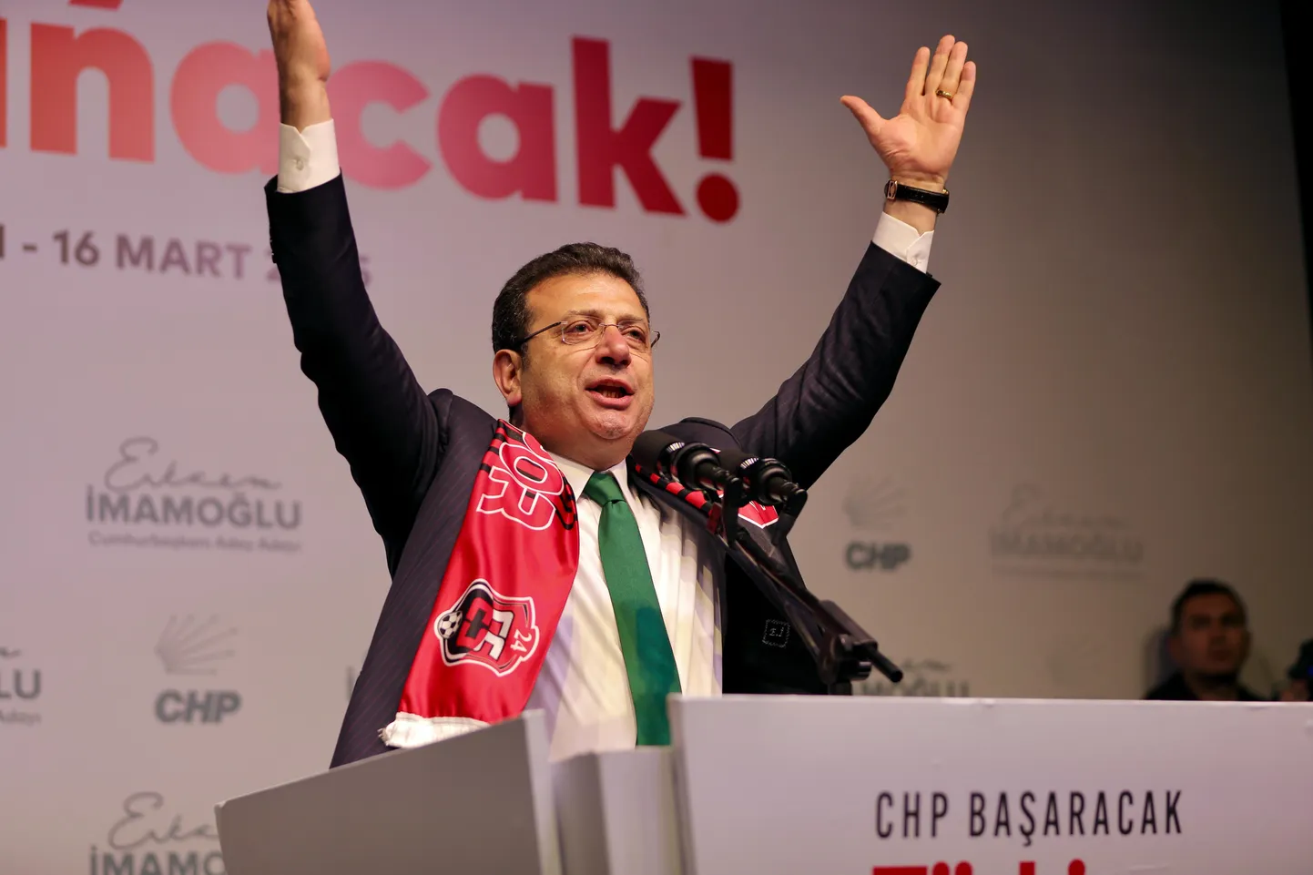 Istanbuli linnapea Ekrem İmamoğlu.