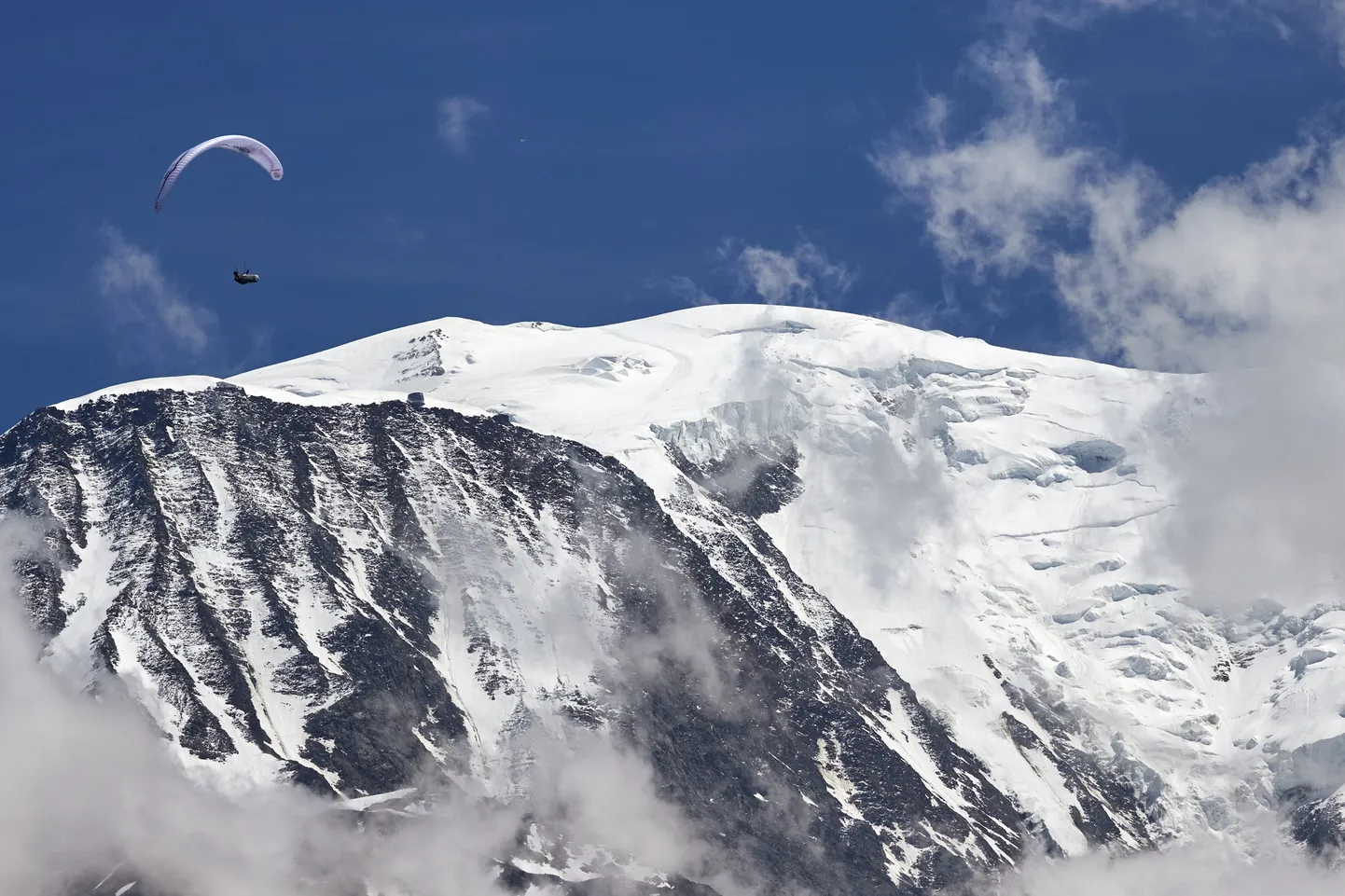 Mont Blanc. Foto on illustratiivne.