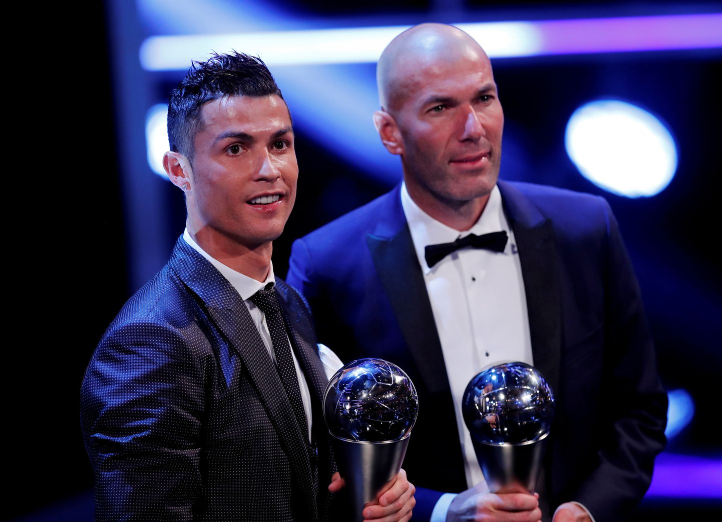 Cristiano Ronaldo ja Zinedine Zidane