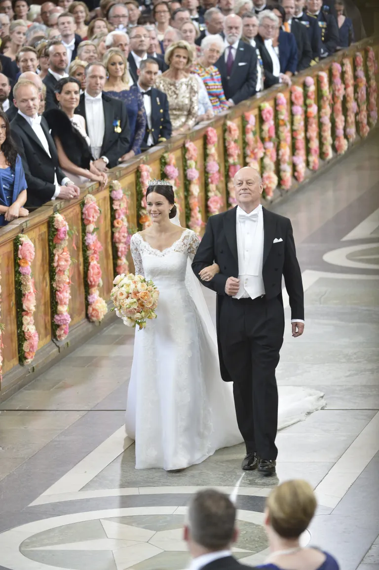 Sofia Hellqvist ja isa Erik Hellqvist